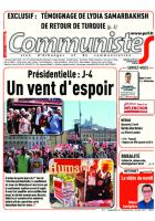 Journal CommunisteS n°677 19 avril 2017